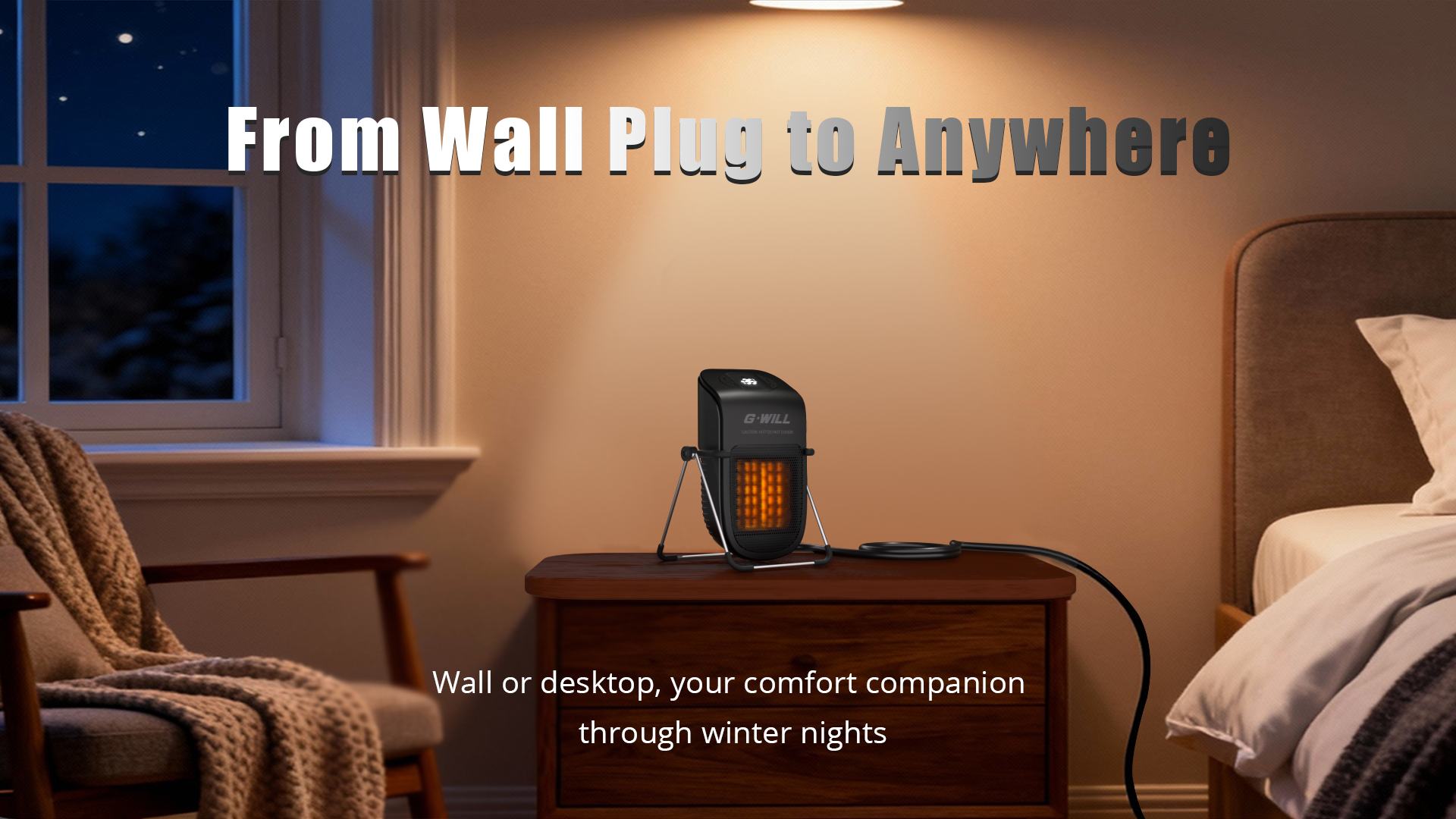 From Wall Plug to Anywhere - Ultimate Flexibility
