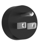 Rotatable plug icon